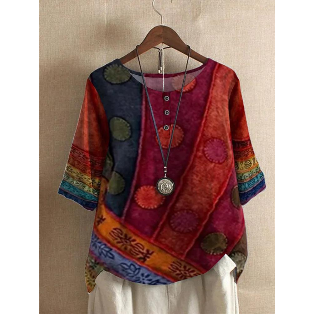Valarie™ | Top bohemio de colores