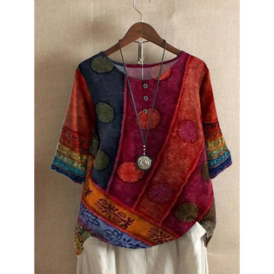 Valarie™ | Top bohemio de colores