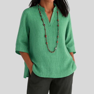 Nayara™ | Frescura, comodidad y estilo – Blusa de verano aireada