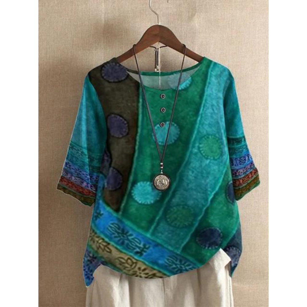 Valarie™ | Top bohemio de colores