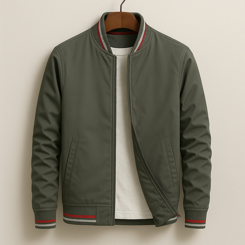 Sergio™ | Bomber ligero, estilo moderno
