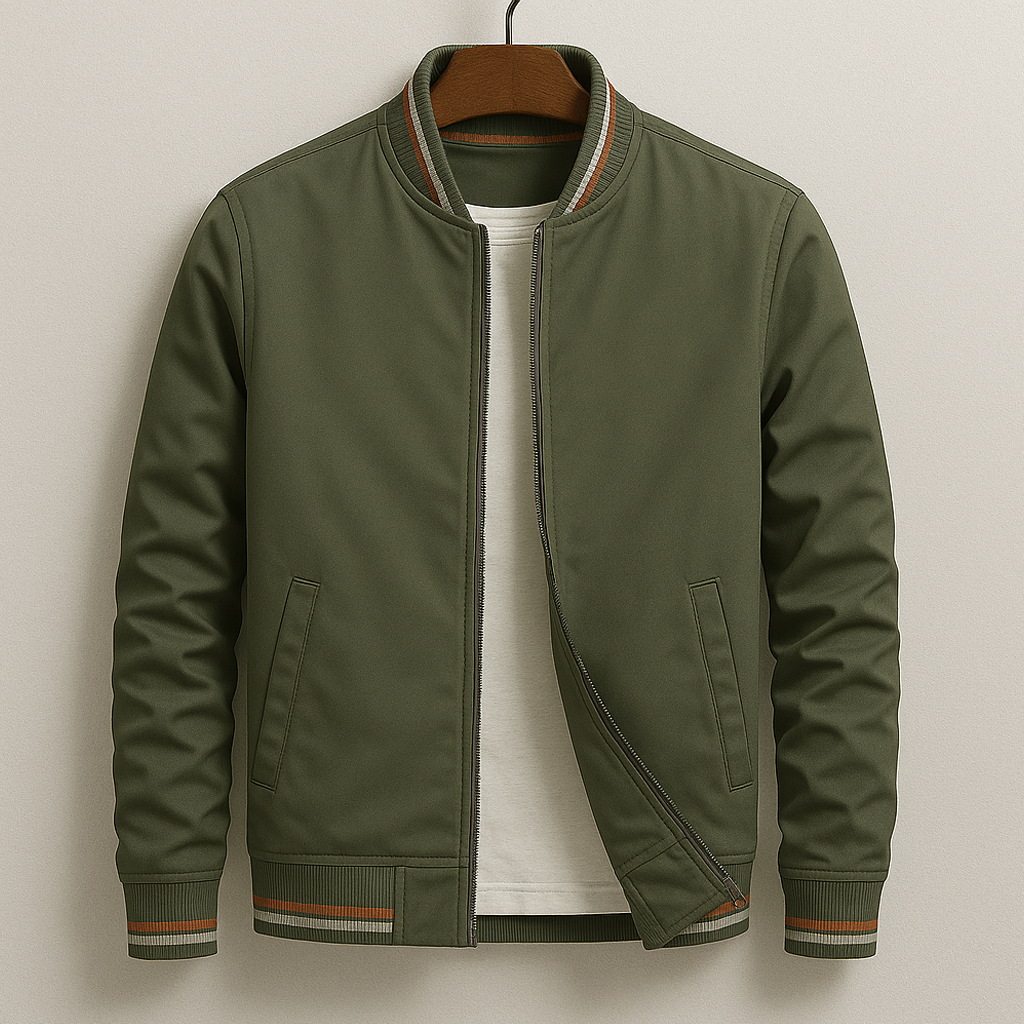Sergio™ | Bomber ligero, estilo moderno