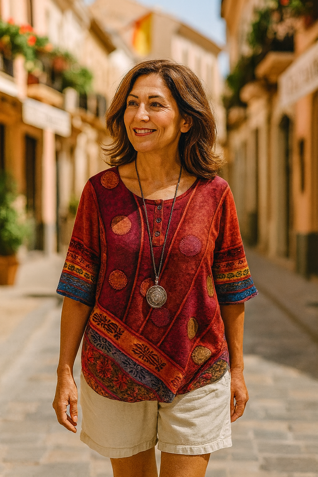 Valarie™ | Top bohemio de colores
