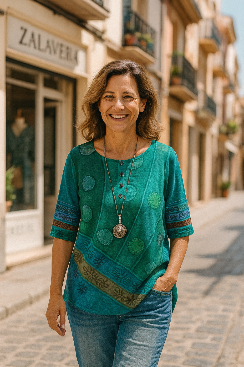 Valarie™ | Top bohemio de colores