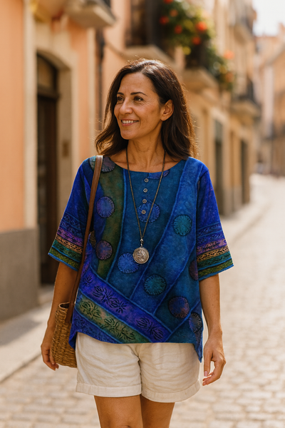 Valarie™ | Top bohemio de colores