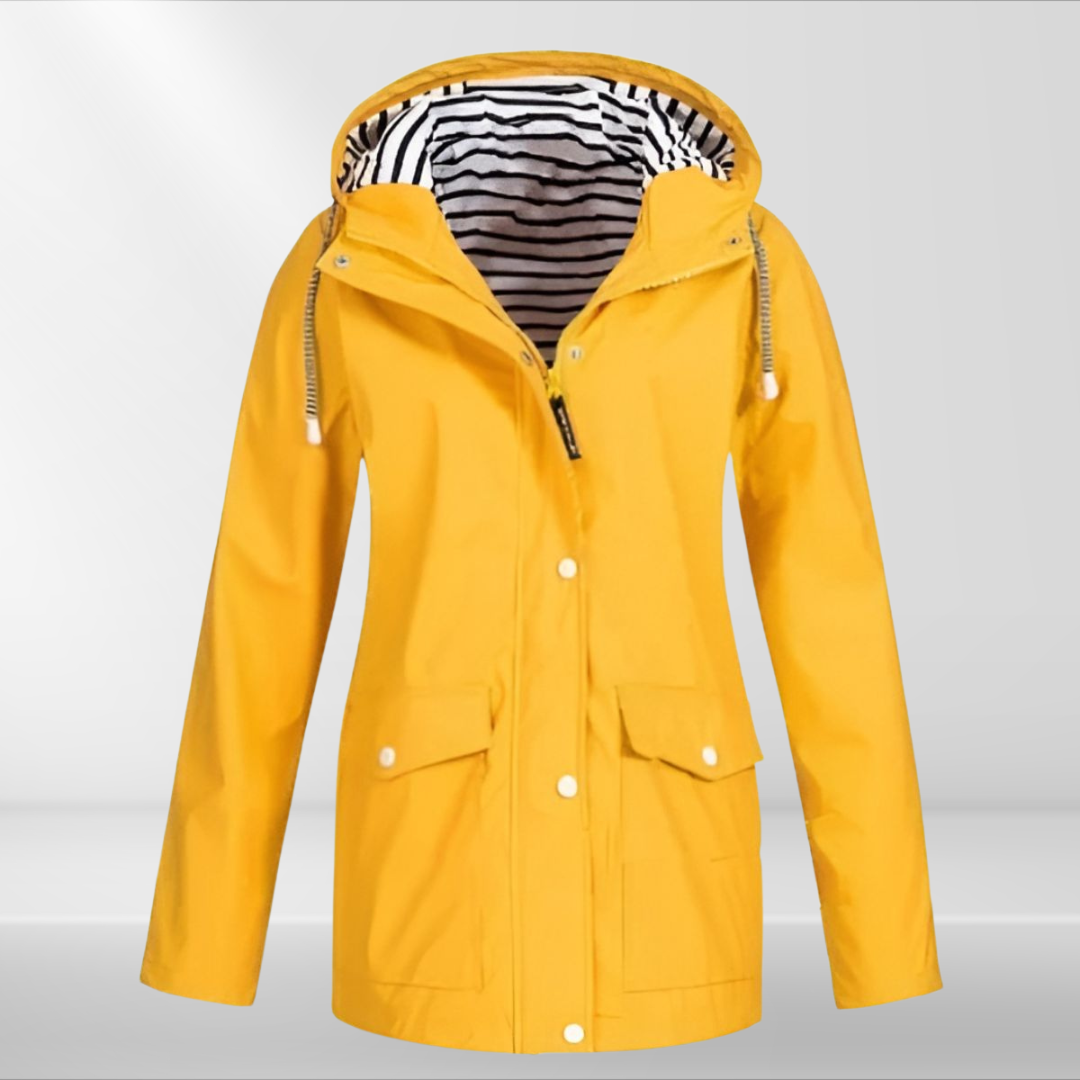 Eugenia™ | Protección, ligereza y estilo – Chaqueta impermeable y cortavientos