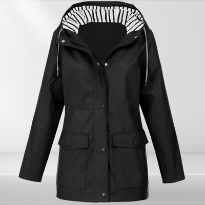 Eugenia™ | Protección, ligereza y estilo – Chaqueta impermeable y cortavientos