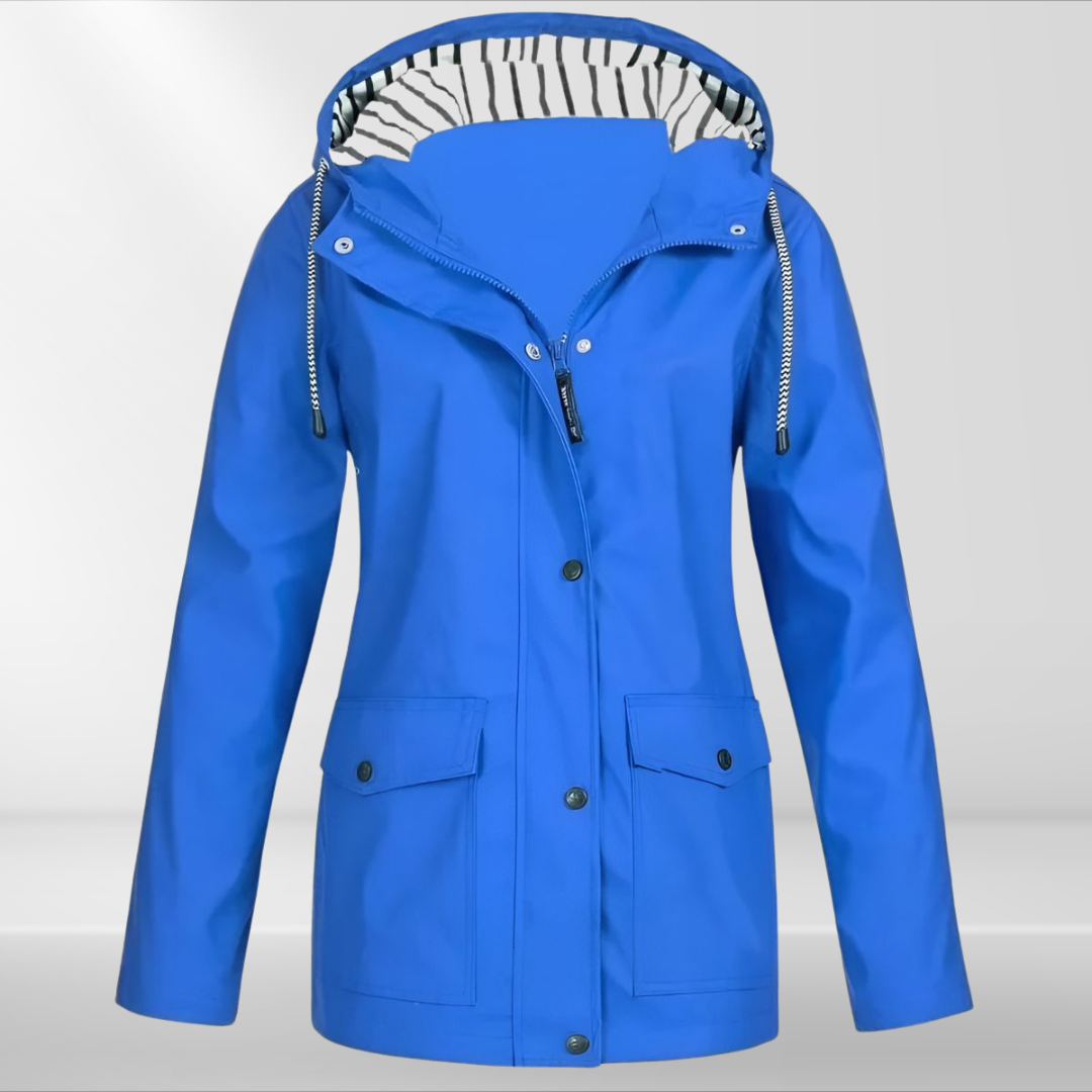 Eugenia™ | Protección, ligereza y estilo – Chaqueta impermeable y cortavientos