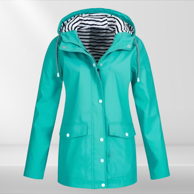 Eugenia™ | Protección, ligereza y estilo – Chaqueta impermeable y cortavientos