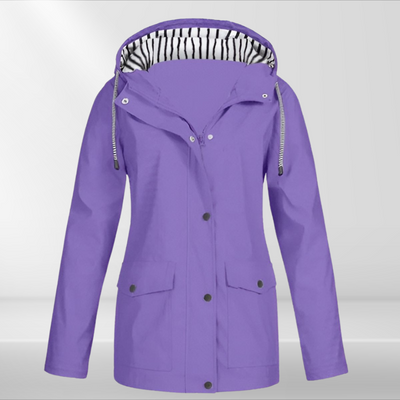 Eugenia™ | Protección, ligereza y estilo – Chaqueta impermeable y cortavientos
