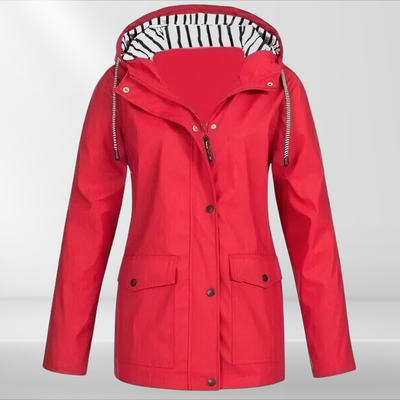 Eugenia™ | Protección, ligereza y estilo – Chaqueta impermeable y cortavientos