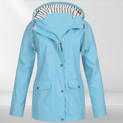 Eugenia™ | Protección, ligereza y estilo – Chaqueta impermeable y cortavientos