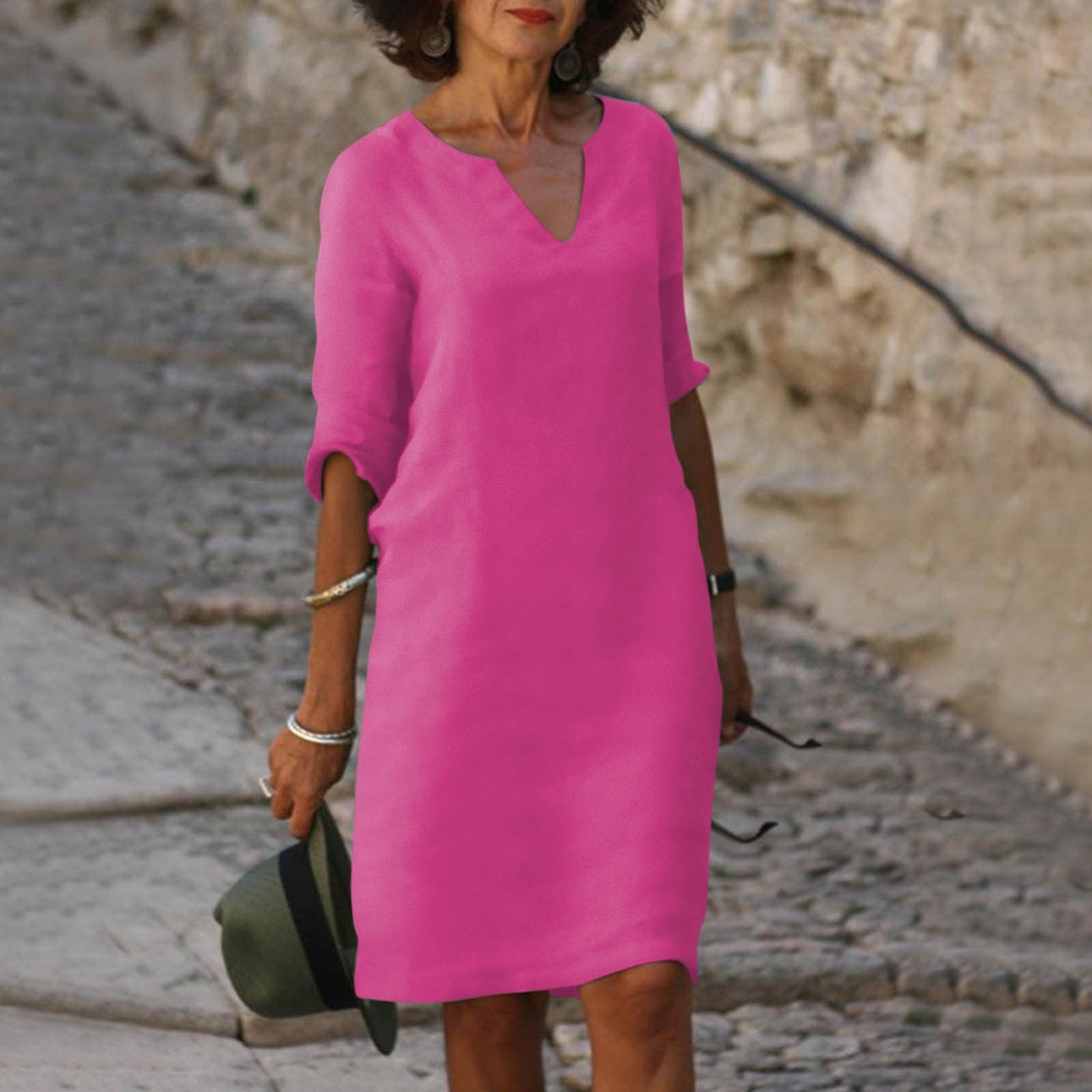 Sara™ | Vestido fluido de elegancia atemporal