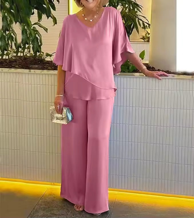 Renata™ | Conjunto de dos piezas con toque elegante
