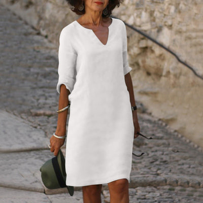 Sara™ | Vestido fluido de elegancia atemporal