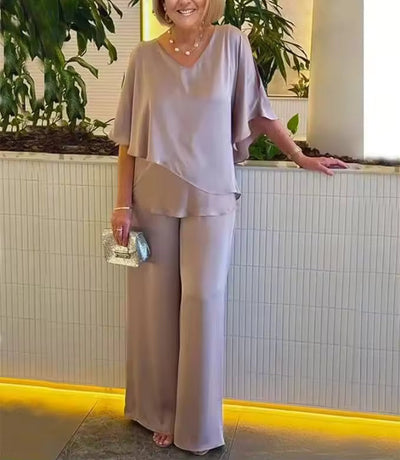 Renata™ | Conjunto de dos piezas con toque elegante