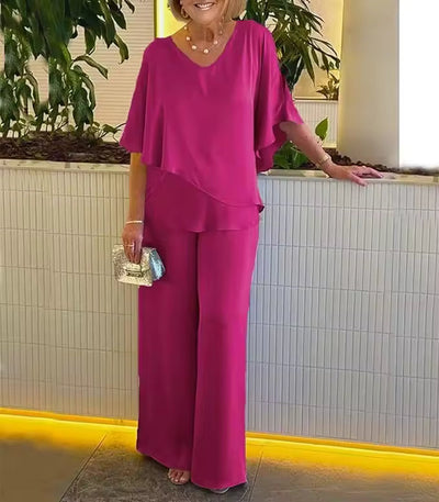 Renata™ | Conjunto de dos piezas con toque elegante