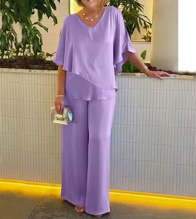 Renata™ | Conjunto de dos piezas con toque elegante