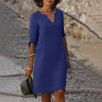 Sara™ | Vestido fluido de elegancia atemporal