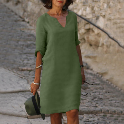 Sara™ | Vestido fluido de elegancia atemporal
