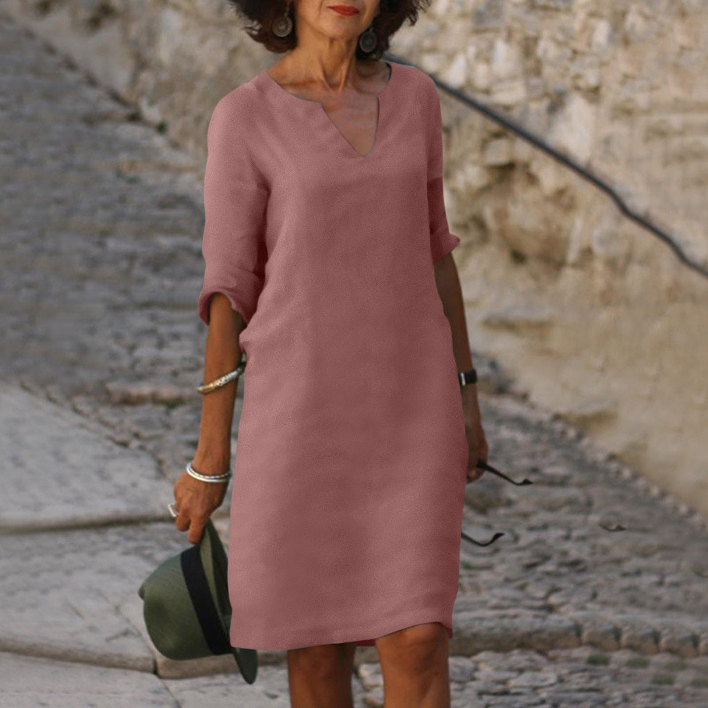 Sara™ | Vestido fluido de elegancia atemporal