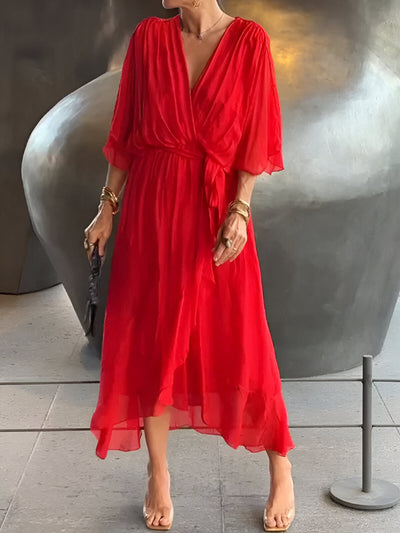 Monica™ | Vestido con escote en V