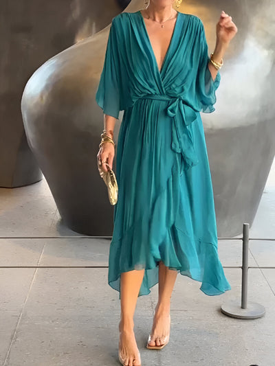 Monica™ | Vestido con escote en V