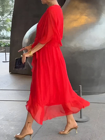 Monica™ | Vestido con escote en V